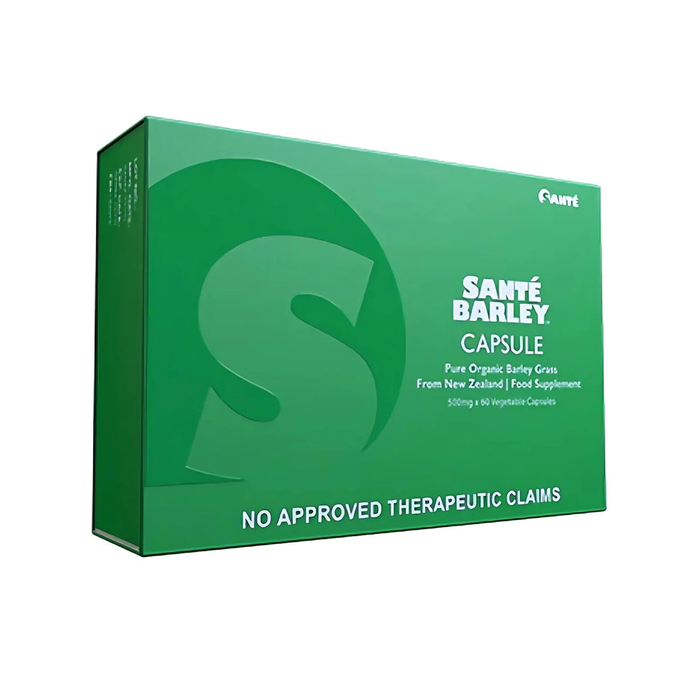 Sante Barley Capsules (Pure Organic )500mg x 60s